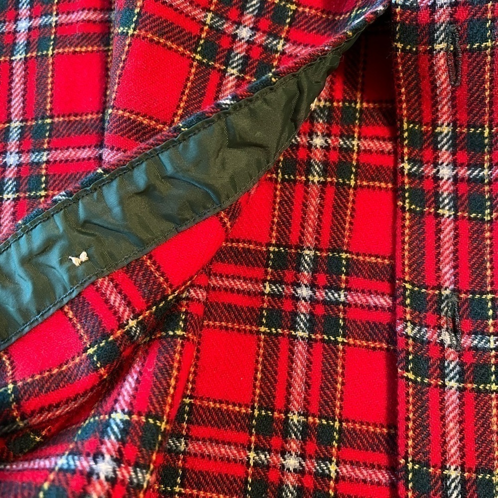 Pendleton Lobo Pristine Vintage Condition Red/Gre… - image 4